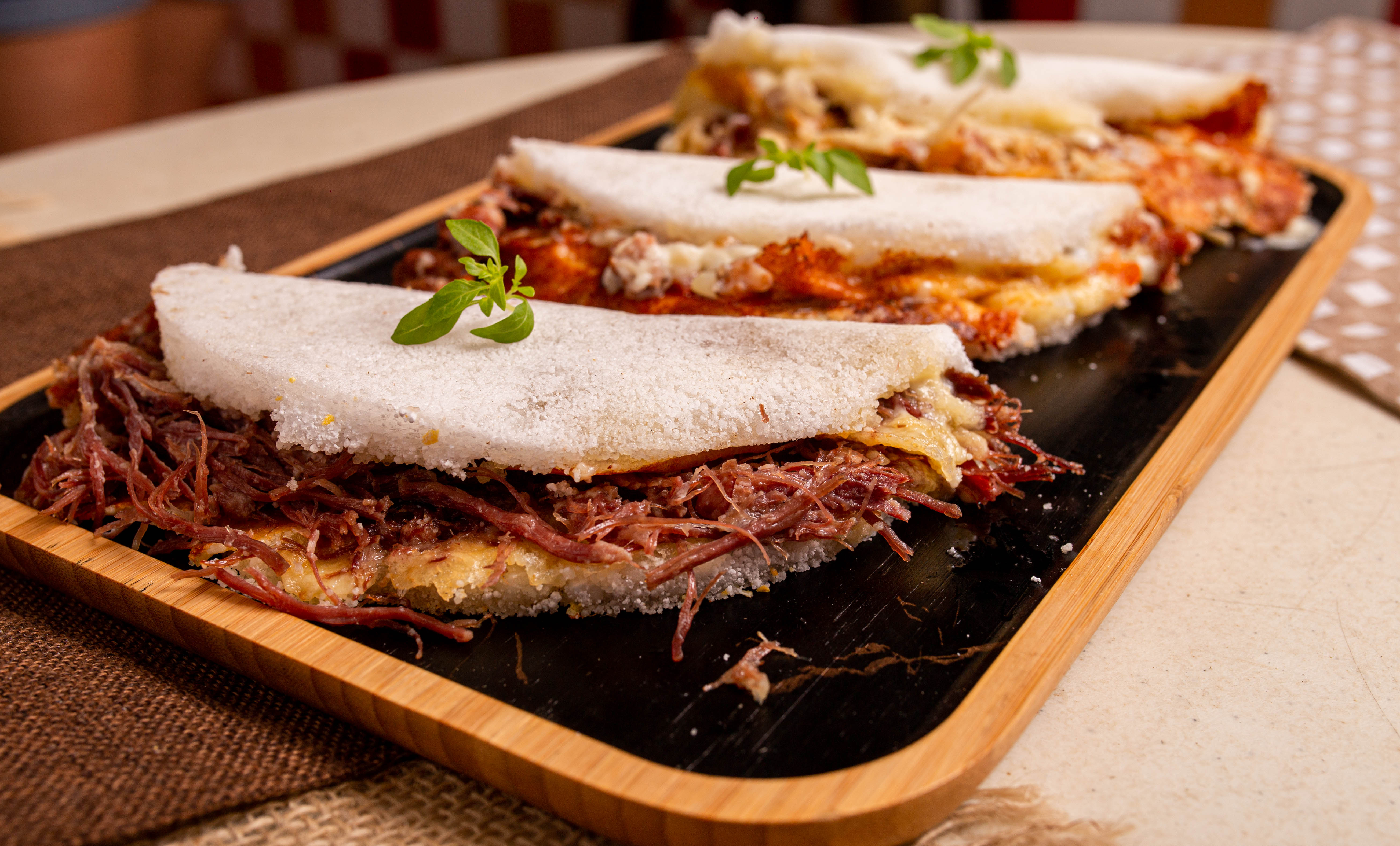 Tapiocas salgadas da Crepelicious